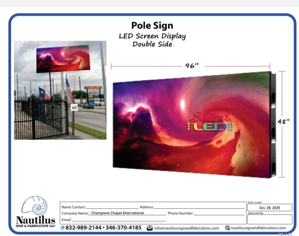 LED Sign Displays – Nautilus Sign & Fabrication